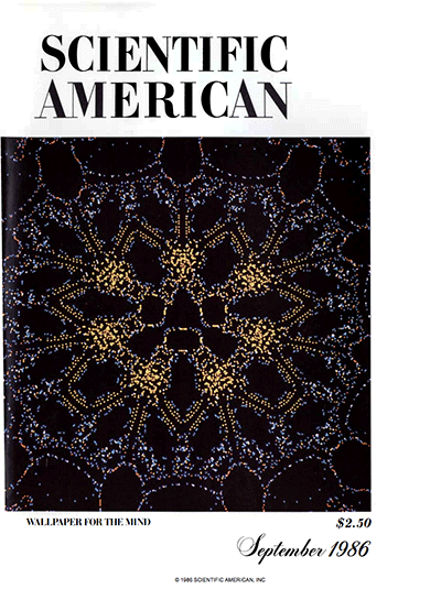 Scientific American Magazine, September 1986